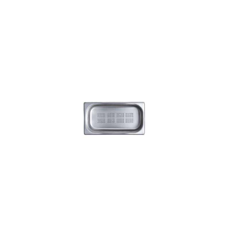 Kayalar Çelik Gnp 1/4 200 Delikli Gastronom Küvet 26,5X16,2 Cm 5,5 Lt - 1