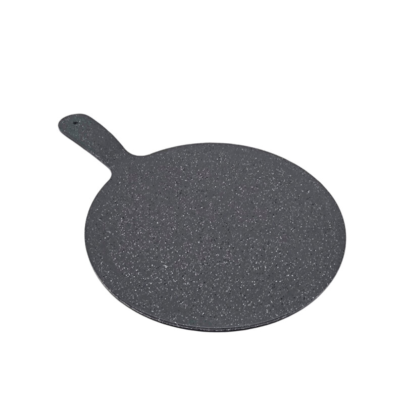 Atlasform Melamin Gri 32 cm Yuvarlak Kulplu Pano Sunum - 1