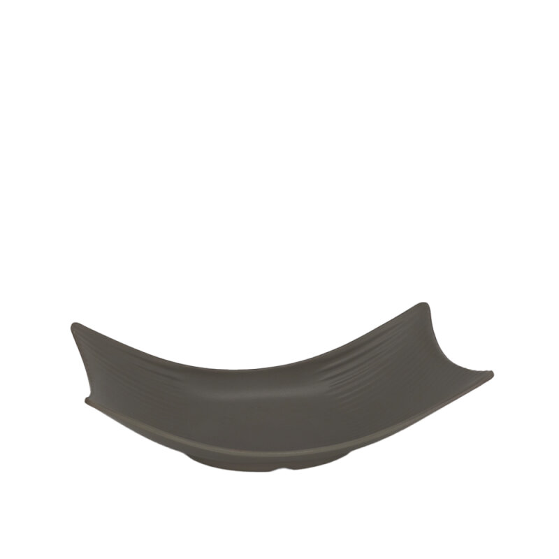 Gri Melamin D.Gen Yayık Kase 27X14X7.5Cm - 1
