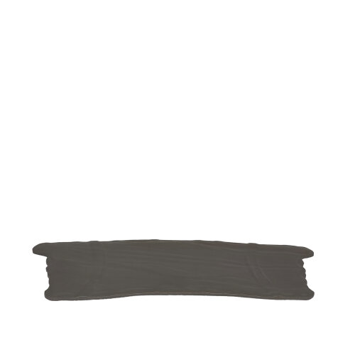 Gri Melamin Slate Tabak 37X19Cm - ULTRAFORM MELAMİN