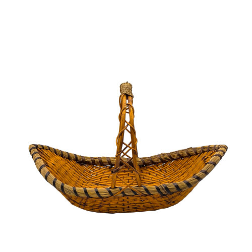 Hasır Kulplu Sandal Sepet 60X28X38 cm Byk - KLT