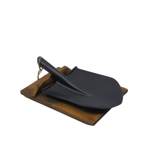 Hs035142 Sunum Kürek Ahşap Standlı 37x19 cm - KLT