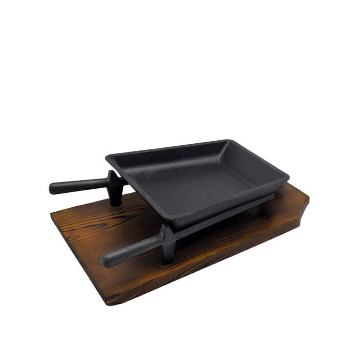 Hs048112 Sunum El Arabası Ahşap Standlı 36x25 cm - 3