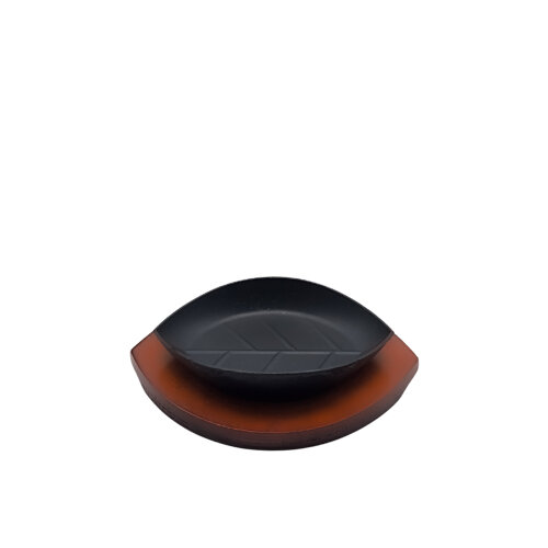 Hs079452 Sunum Tepsi Ahşap Standlı 19.5x14 cm - KLT