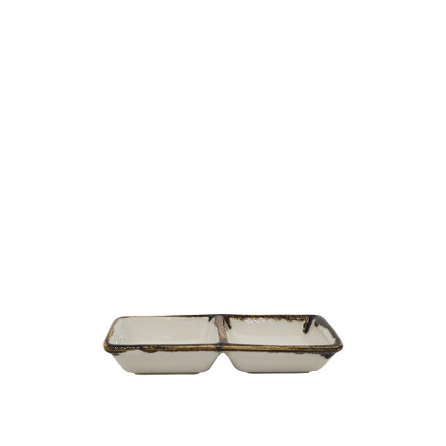 Zest Porcelain İkili Sosluk 13cm X 6,5cm - Chocolate KL12BKSCT47 - ZEST PORCELAIN