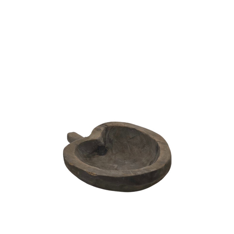 Ahşap Elma Kase 28X22X7 Cm - 1
