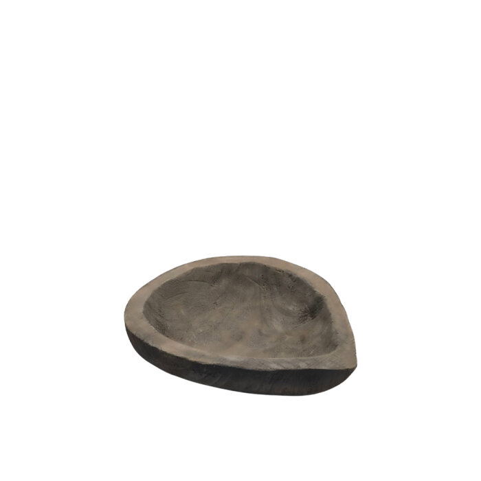 Ahşap Oval Kase 28X22X7 Cm - 1