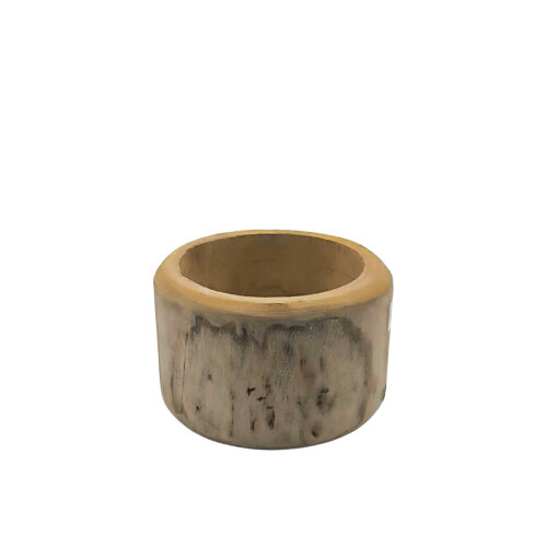 Ahşap Silindir Sunumluk 24X15 Cm - KLT
