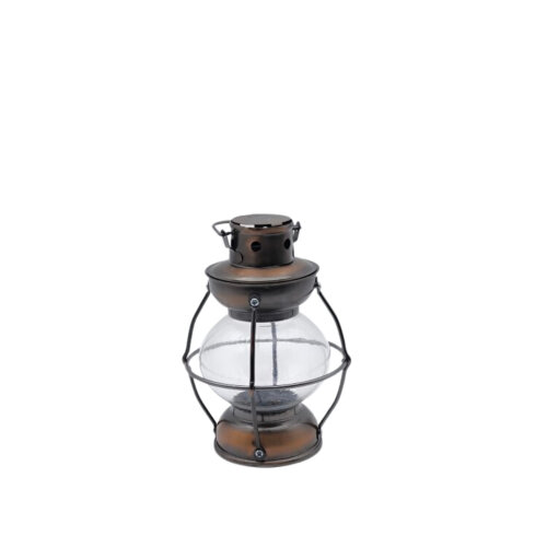 Antik Bronz T-Light Kandil 15 cm - KLT