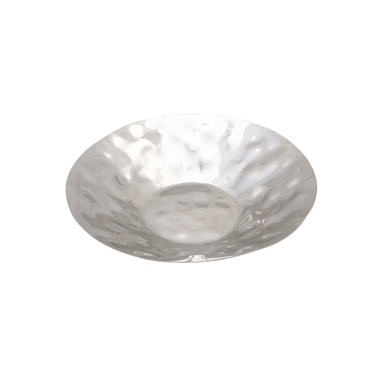 Çelik Kabartmalı Yuvarlak Kase 19 Cm - 1