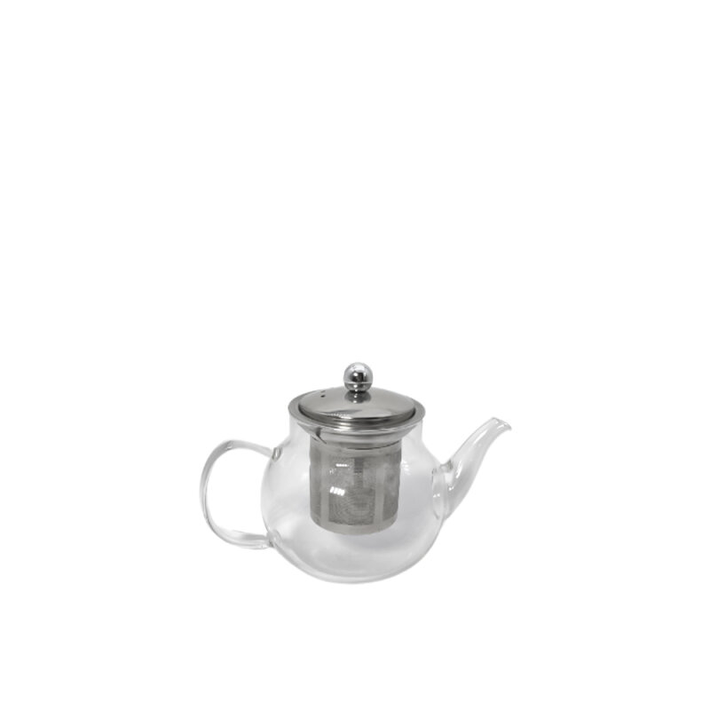 Süzgeçli Cam Çay Potu 0,6 L - 1