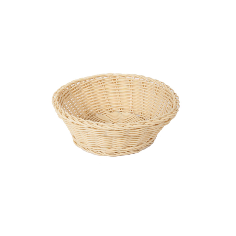 İTH.PLS.HASIR YUVARLAK EKMEK SEPETİ 20 CM - 1