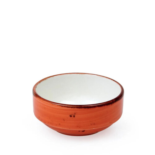 Zest Porcelain Klasik Joker Kase 8 Cm-Paris Turuncu - ZEST PORCELAIN