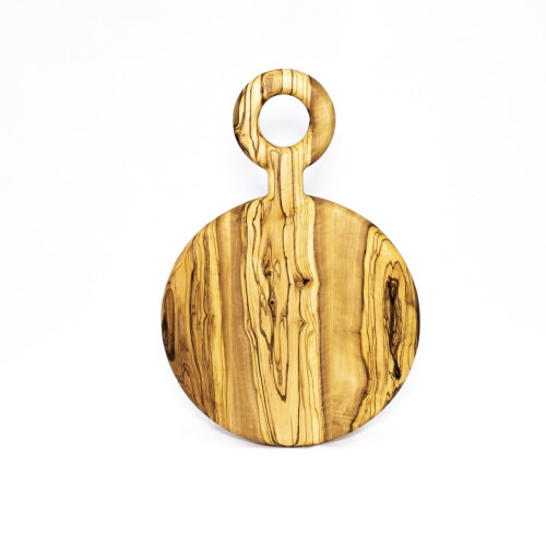 Zeytiniz Jüpiter Yuvarlak Kesim Tahtası36 X 26 X 2 Cm - ZEYTİNİZ
