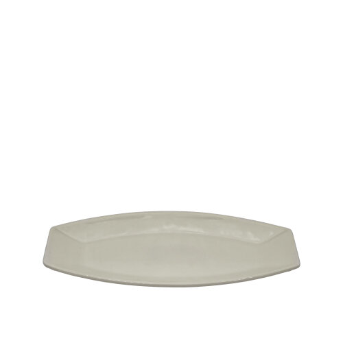 Tulu Porselen Kaya Kayık 30X12,5cm Krem KY30KY00 - TULU PORSELEN