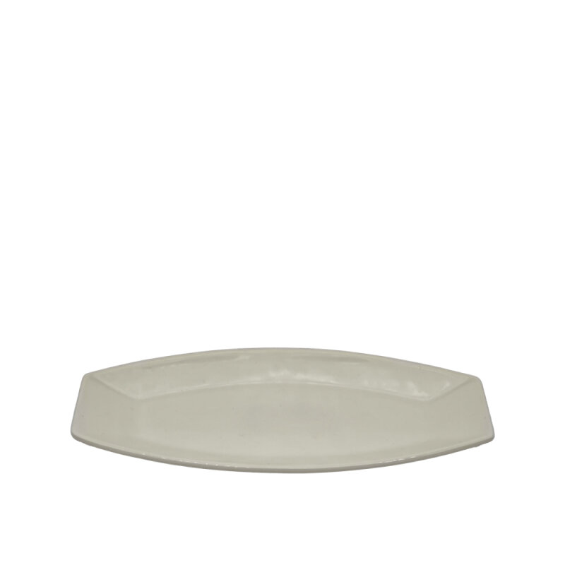 Tulu Porselen Kaya Kayık 30X12,5cm Krem KY30KY00 - 1