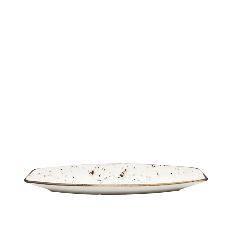 Zest Porcelain Kaya Kayık 35X14,5Cm -Paris Krem - 1