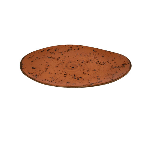 Zest Porcelain Kayık Sunum Tabak 27Cm -Paris Turuncu - ZEST PORCELAIN