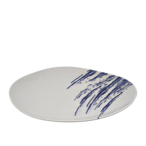 Zest Porcelain Kayık Sunum Tabak 35Cm -Thames - ZEST PORCELAIN