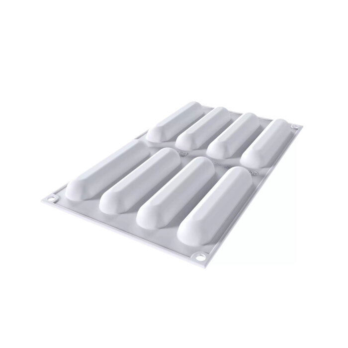 Silikomart Kıt Éclaır N. 8 Eclaır 122X26 H 16 Mm - 2