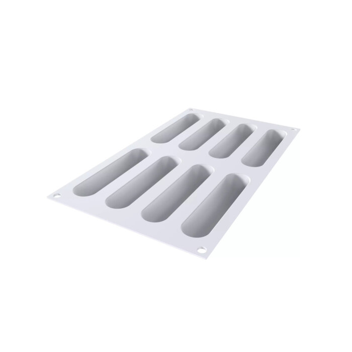 Silikomart Kıt Éclaır N. 8 Eclaır 122X26 H 16 Mm - 3