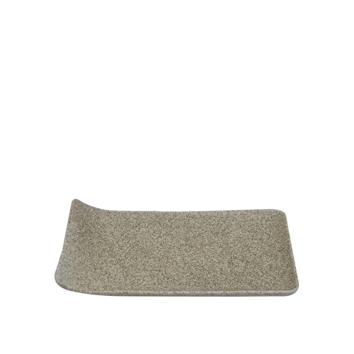 Zest Porcelain Kıvrık Kayık 21,5X12Cm -Element Cream - ZEST PORCELAIN
