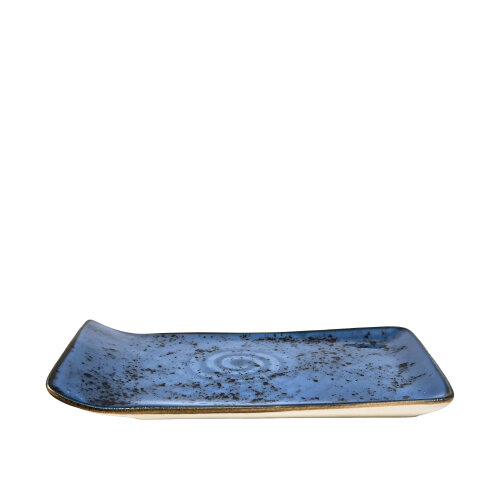 Zest Porcelain Kıvrık Kayık 21,5X9Cm -Paris Mavi - ZEST PORCELAIN
