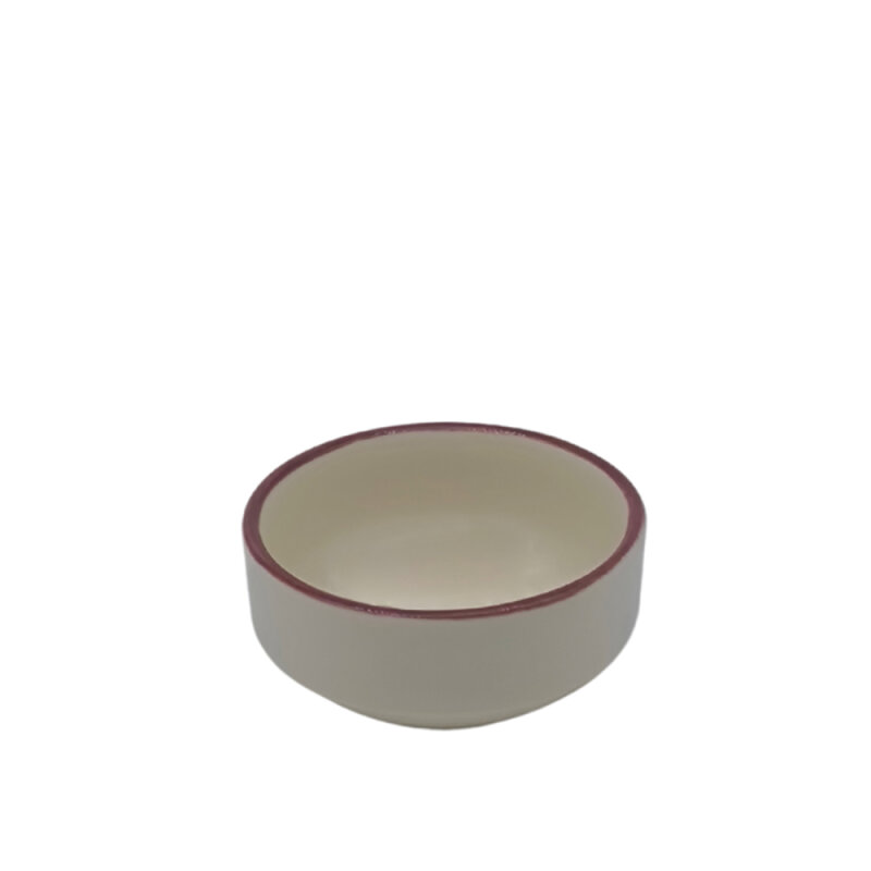 Zest Porcelain Klasik Joker Kase 6 Cm-Riva Mürdüm - 1