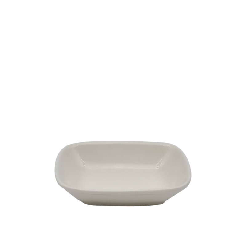Tulu Porselen Klasik Kare Kayık 12cm Krem KL12KR00 - 1