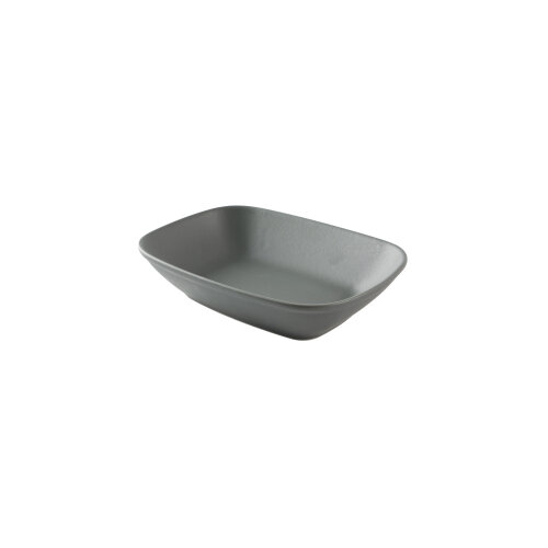 Zest Porcelain Klasik Kare Kayık 12Cm -Velour Gri - ZEST PORCELAIN