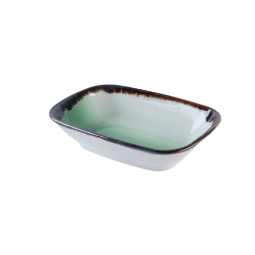 Zest Porcelain Klasik Kare Kayık 12Cm-Volta Çağla - ZEST PORCELAIN