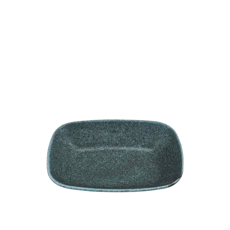 Zest Porcelain Klasik Kare Kayık 14Cm -Element Turquoıse - 1