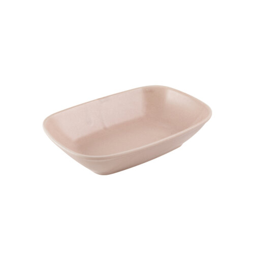 Zest Porcelain Klasik Kare Kayık 14Cm -Velour Pudra - ZEST PORCELAIN
