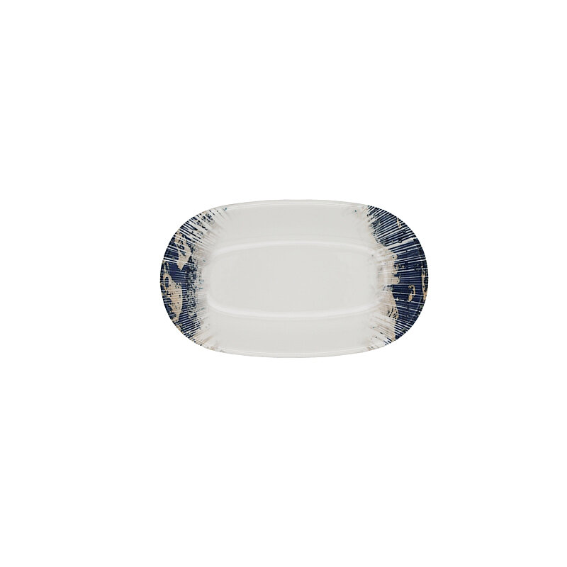 Zest Porcelain Klasik Kayık 12x8 cm Aral - 1