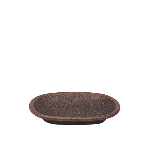 Zest Porcelain Klasik Kayık 12Cm X 8Cm -Element Red - ZEST PORCELAIN