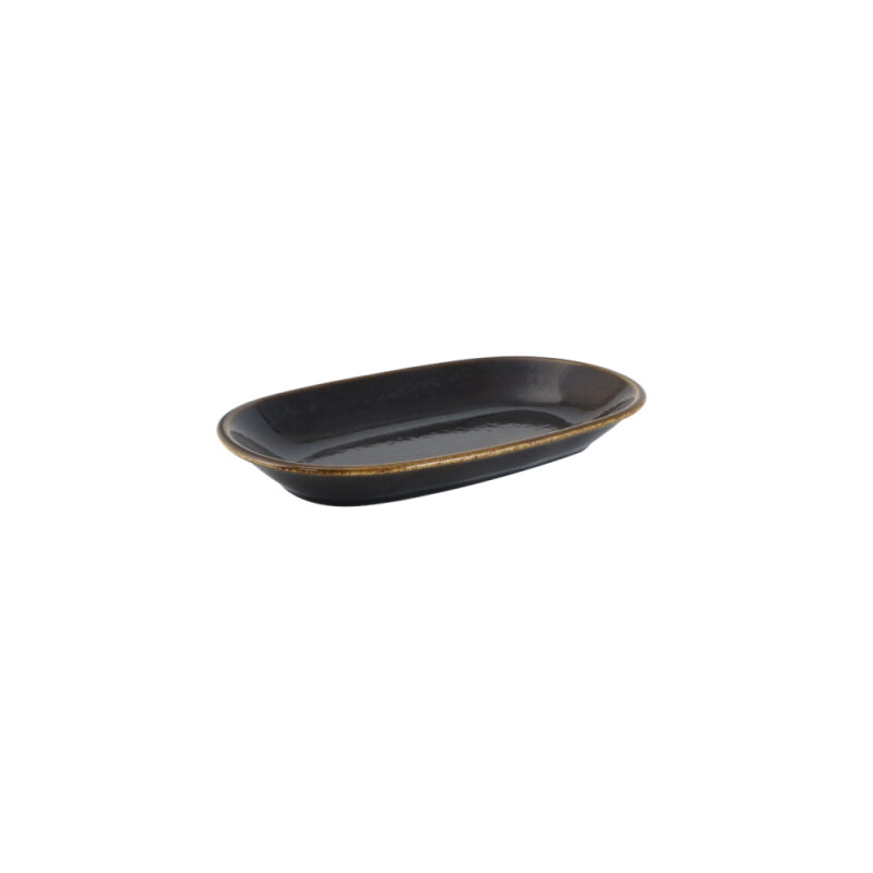 Zest Porcelain Klasik Kayık 12Cm X 8Cm-Volcano - 1