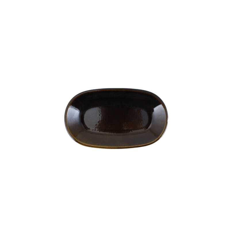 Zest Porcelain Klasik Kayık 12Cm X 8Cm-Volcano - 2