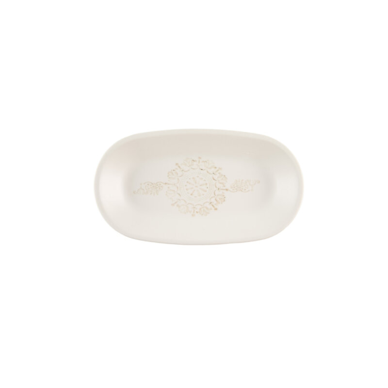 Tulu PorselenKlasik Kayık 12Cm X 8Cm-Whısper - 1