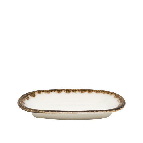 Zest Porcelain Klasik Kayık 15cm X 9cm Chocolate KL15KYCT47 - ZEST PORCELAIN