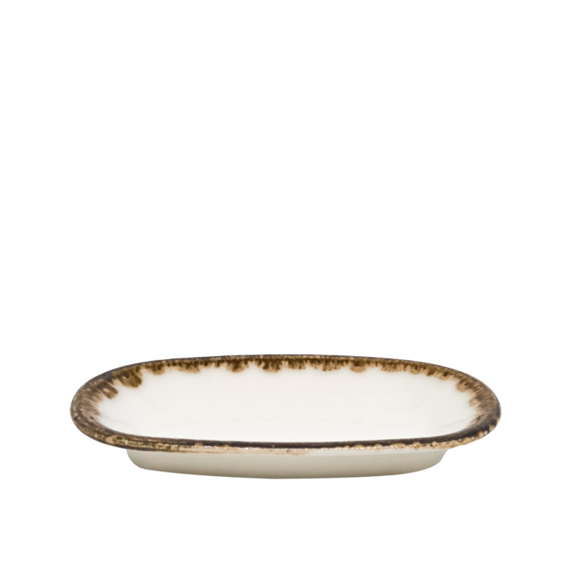 Zest Porcelain Klasik Kayık 15cm X 9cm Chocolate KL15KYCT47 - 1