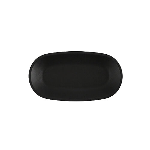 Klasik Kayık 15Cm X 9Cm-Crater Black - ZEST PORCELAIN
