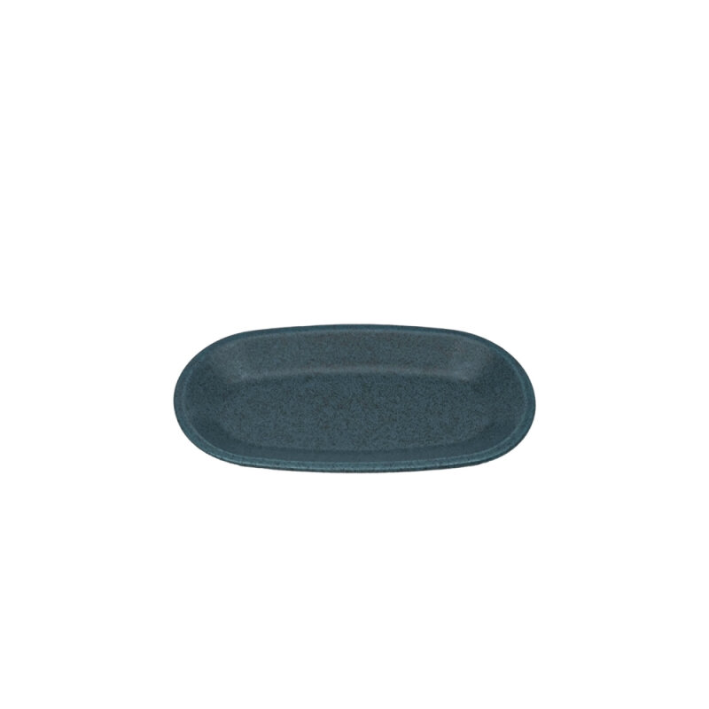 Zest Porcelain Klasik Kayık 15Cm X 9Cm -Element Turquoıse - 1