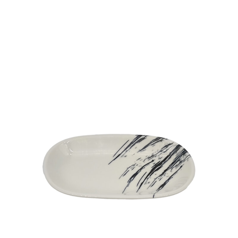 Zest Porcelain Klasik Kayık 19Cm X 11Cm -Seine - 1