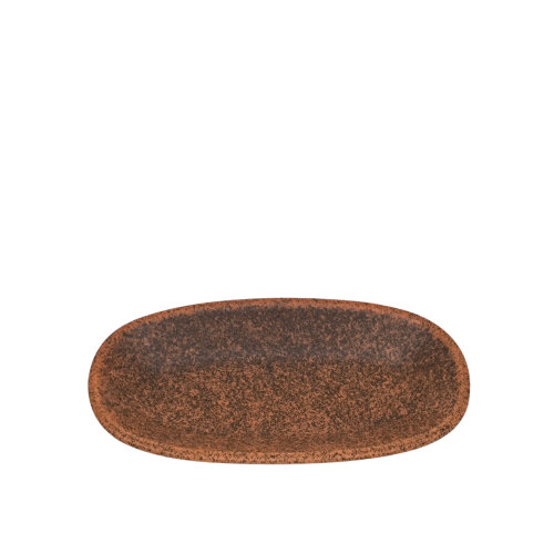 Zest Porcelain Klasik Kayık 19Cm X 11Cm -Element Red - ZEST PORCELAIN