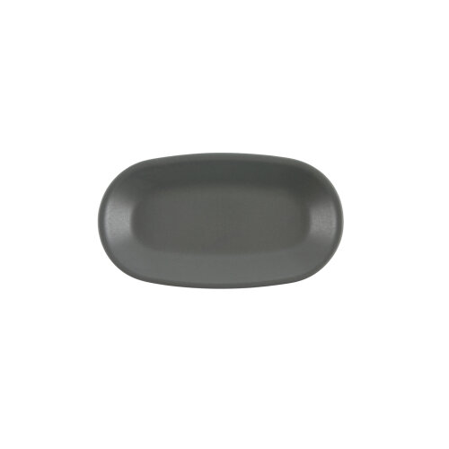 Zest Porcelain Klasik Kayık 19Cm X 11Cm -Velour Gri - ZEST PORCELAIN