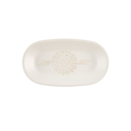 Tulu PorselenKlasik Kayık 19Cm X 11Cm-Whısper - TULU PORSELEN