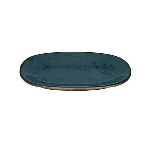 Zest Porcelain Klasik Kayık 26 cm X 14,5 cm -Paris K.Mavi - ZEST PORCELAIN