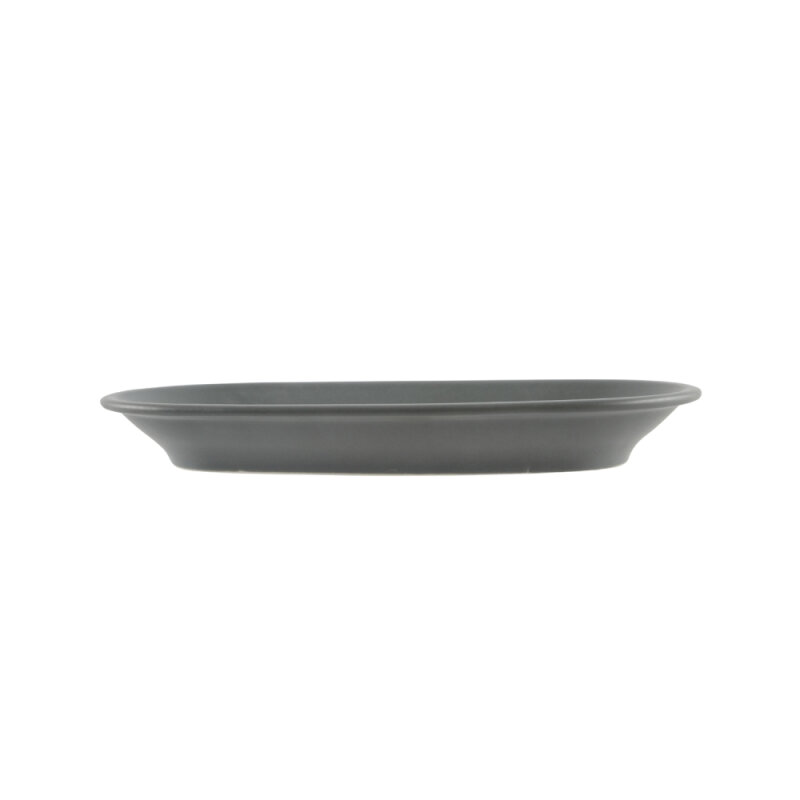 Zest Porcelain Klasik Kayık 26Cm X 14,5Cm -Velour Gri - 2