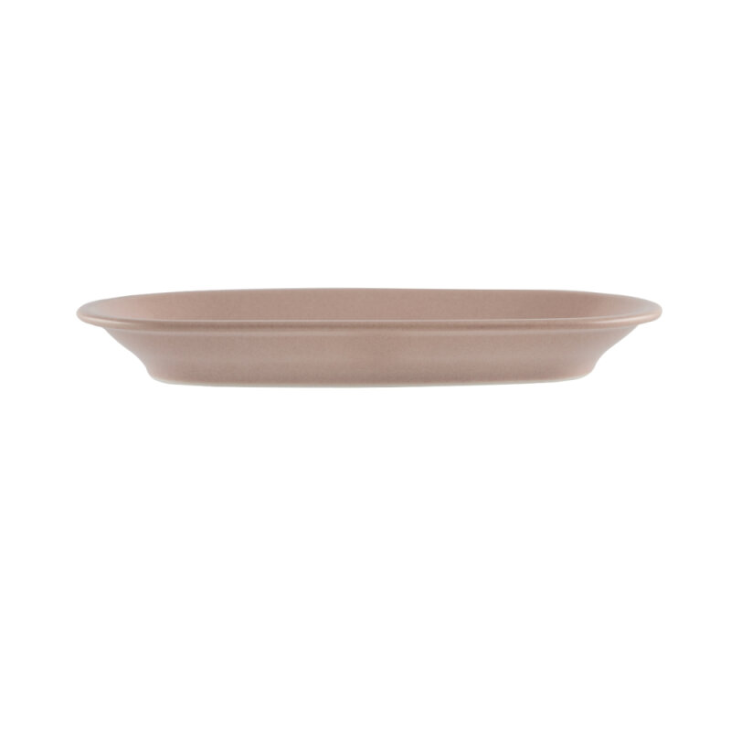 Zest Porcelain Klasik Kayık 29Cm X 17Cm -Velour Pudra - 2