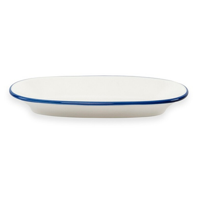 Zest Porcelain Klasik Kayık 32 Cm-Riva Mavi - 2